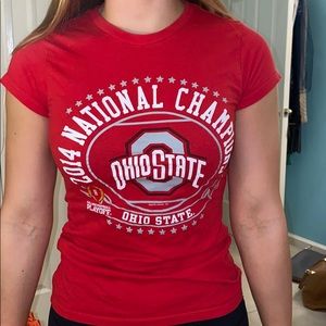 Ohio state women’s fitted tshirt.